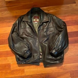 Reed leather jacket